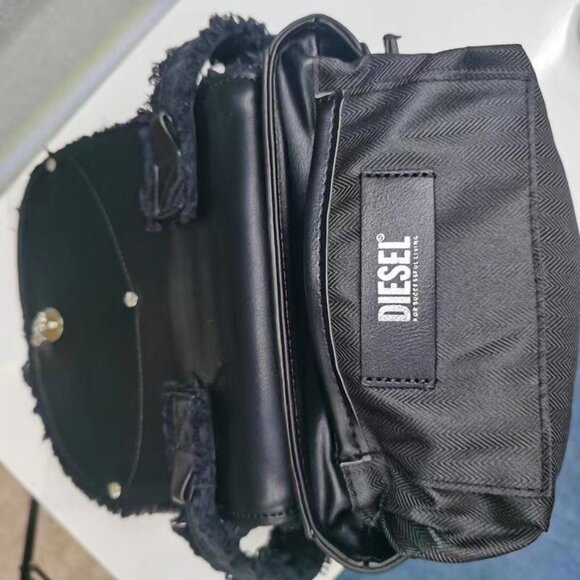 Diesel Grey Diamond Shoulder Bag - Picture 5 of 5